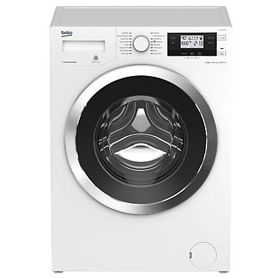 Beko WY104764MW Freestanding Washing Machine, 10kg Load, A+++ Energy Rating, 1400rpm Spin, White